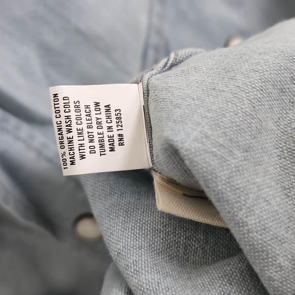 Taylor Stitch The Western Shirt in Washed Selvage Men's Size Medium 40 N… - Picture 10 of 14